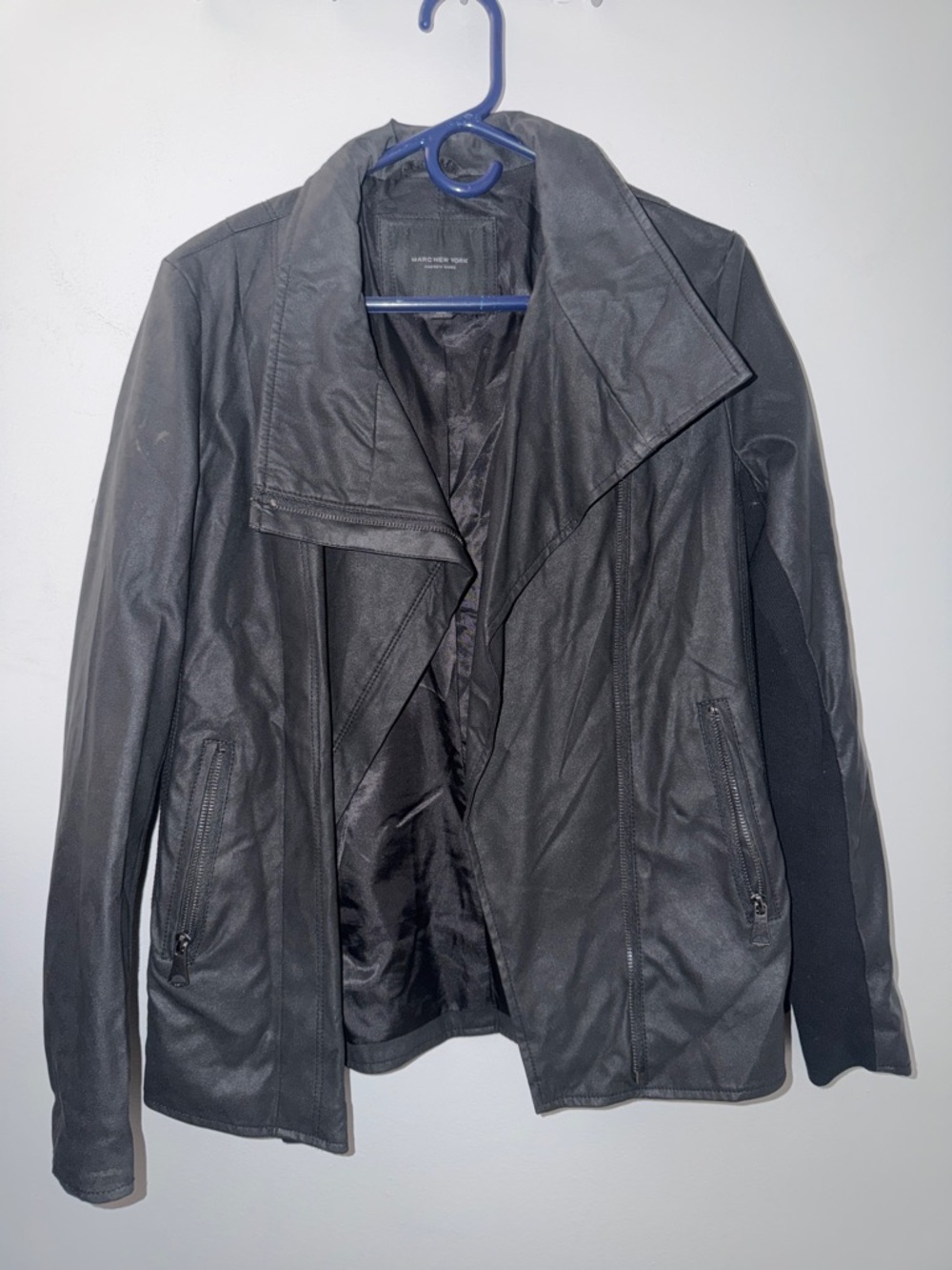 Women’s Black Faux Leather - Marc New York